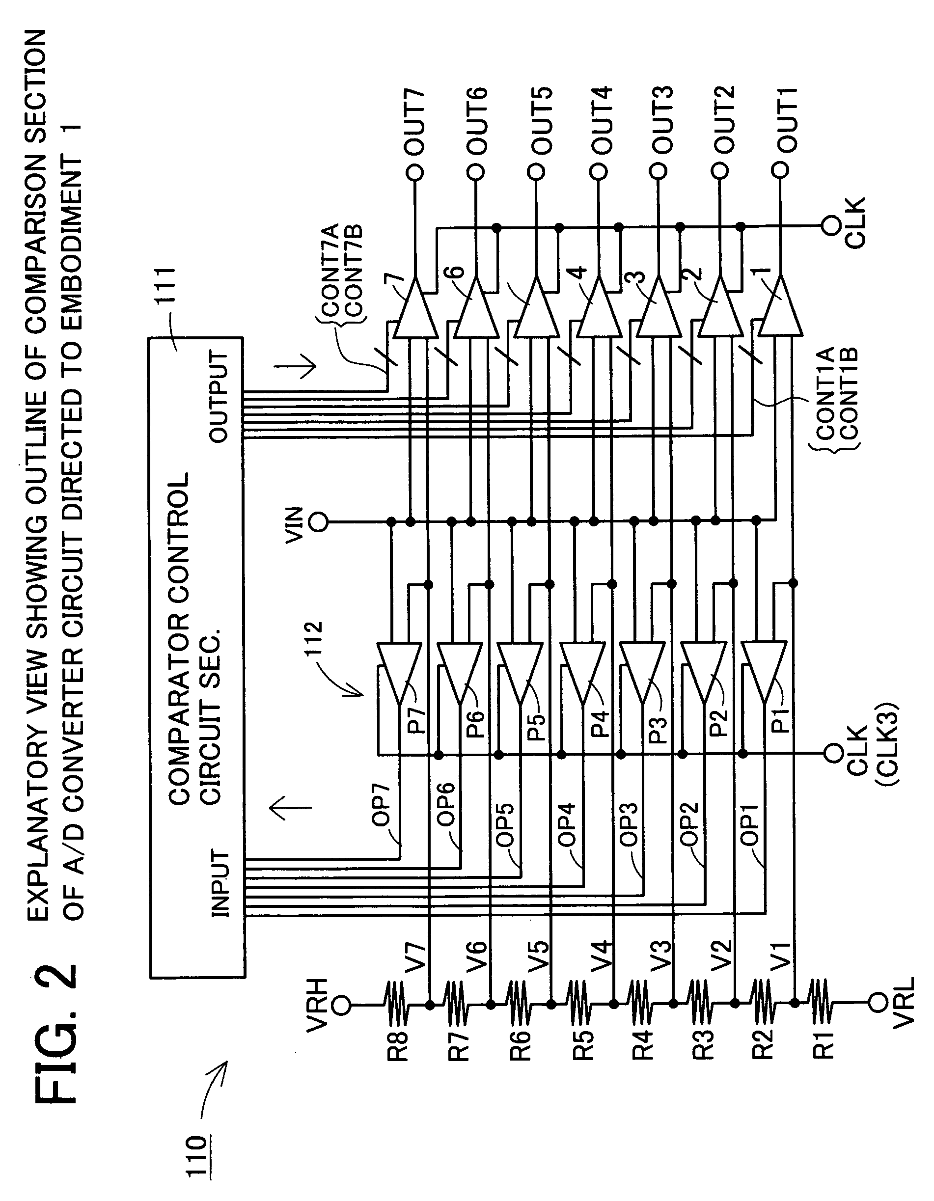 A/D converter circuit and current supply circuit