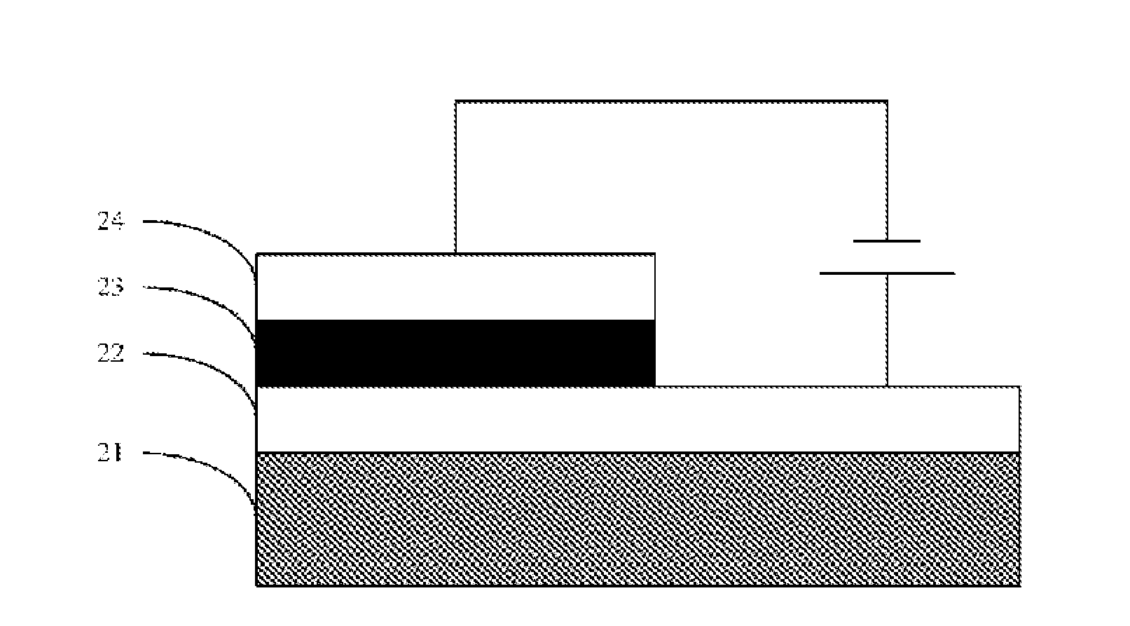Titanium doped ternary system silicate film, preparation method and application thereof