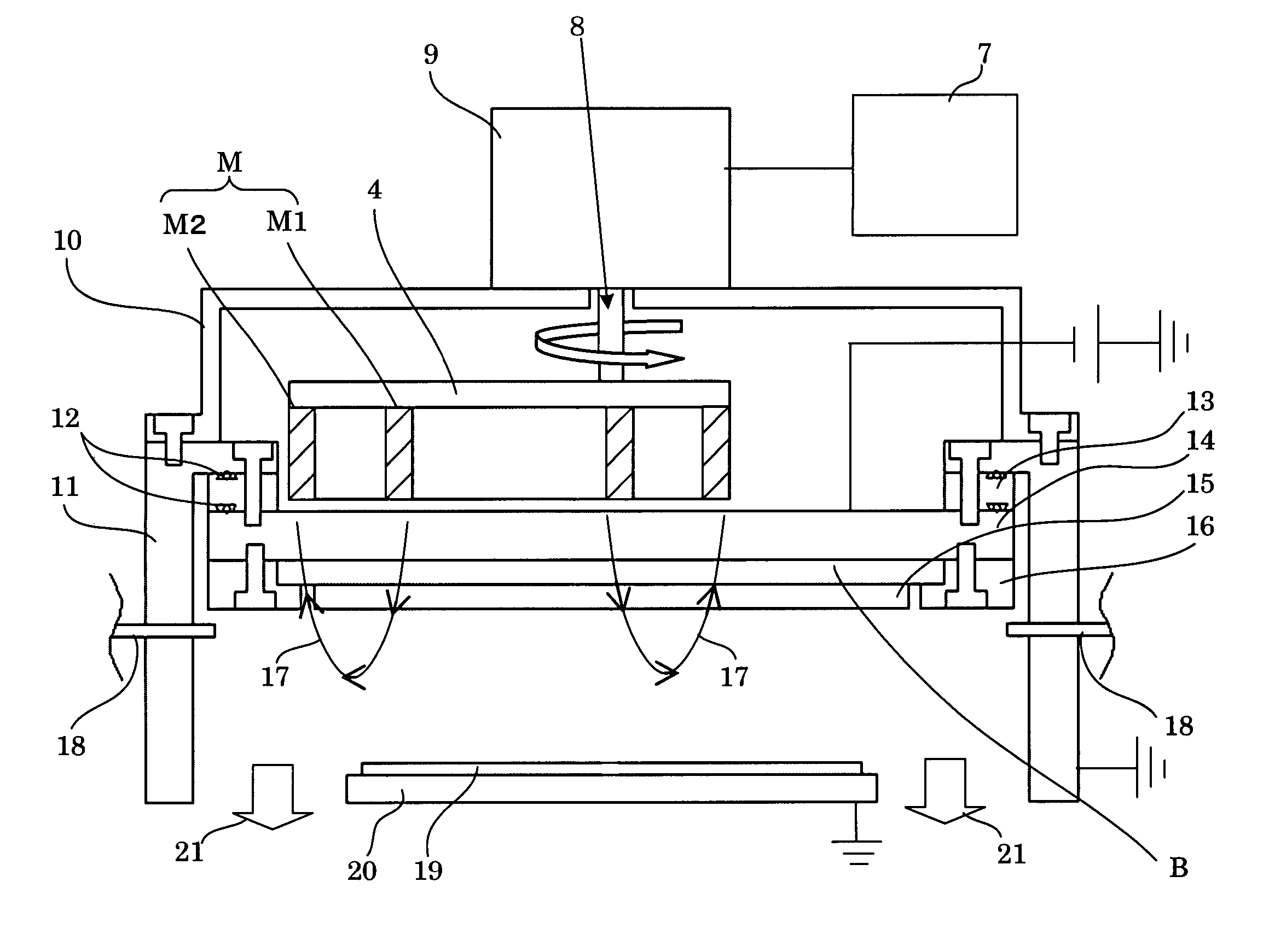 Sputtering apparatus and method, and sputtering control program