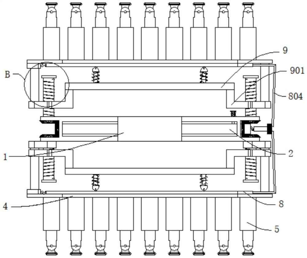 Oral cavity opening and closing system for stomatology department based on Internet of Things and use method of oral cavity opening and closing system