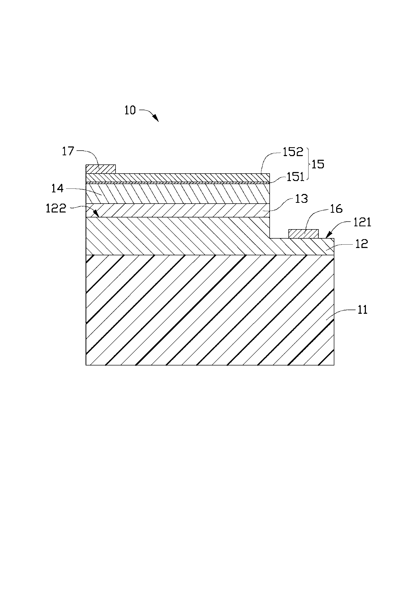Light-emitting diode grain and manufacturing method thereof