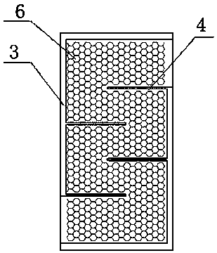 Plate-type heat exchanger core body applied to nuclear power system