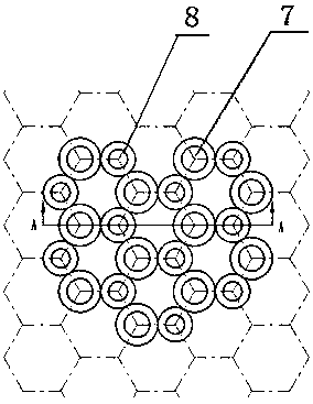 Plate-type heat exchanger core body applied to nuclear power system