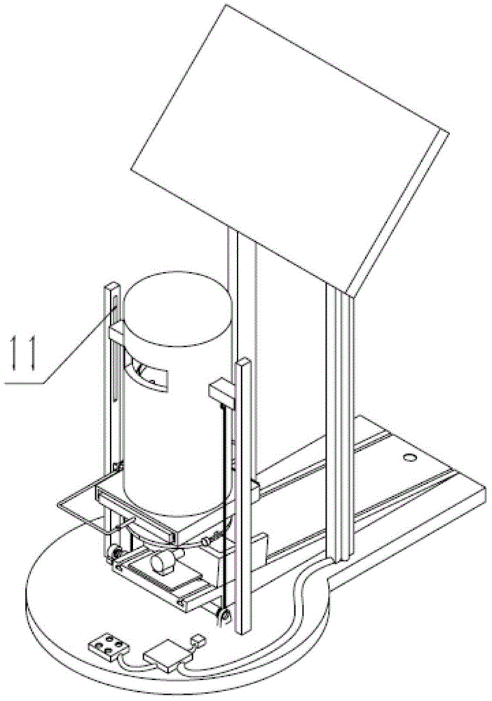 An intelligent garbage collection device