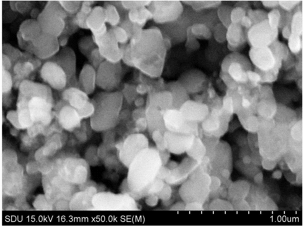 Method of preparing nanoscale lithium iron phosphate / carbon composite anode material