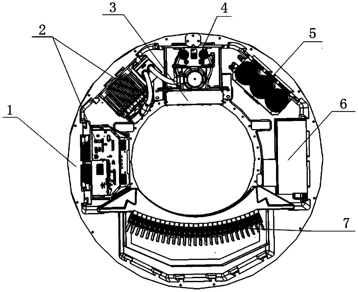 High-speed helical scanning CT machinewith large coverage area