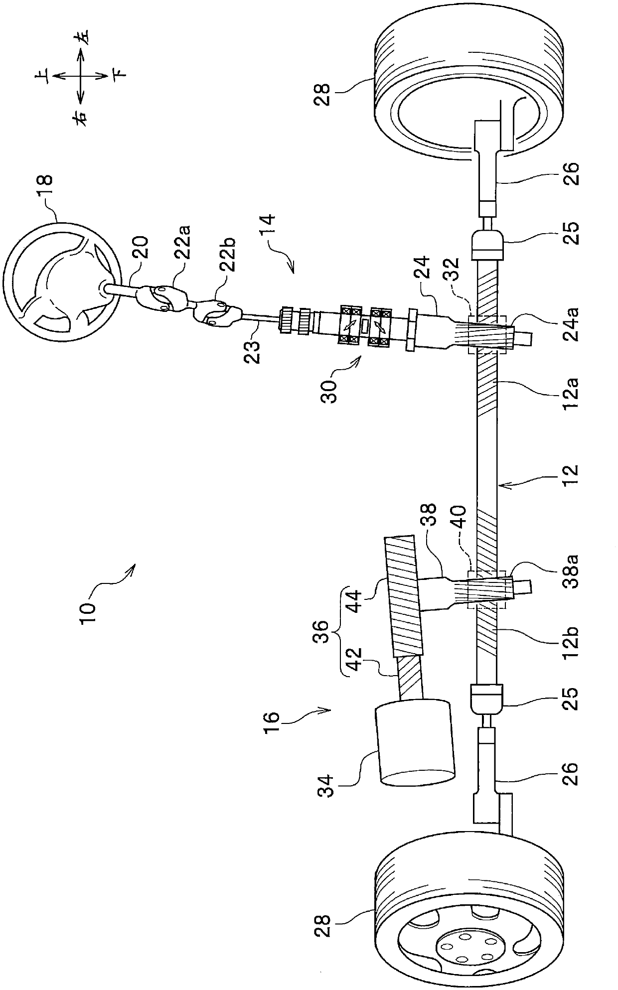 Dual-pinion electric power steering device