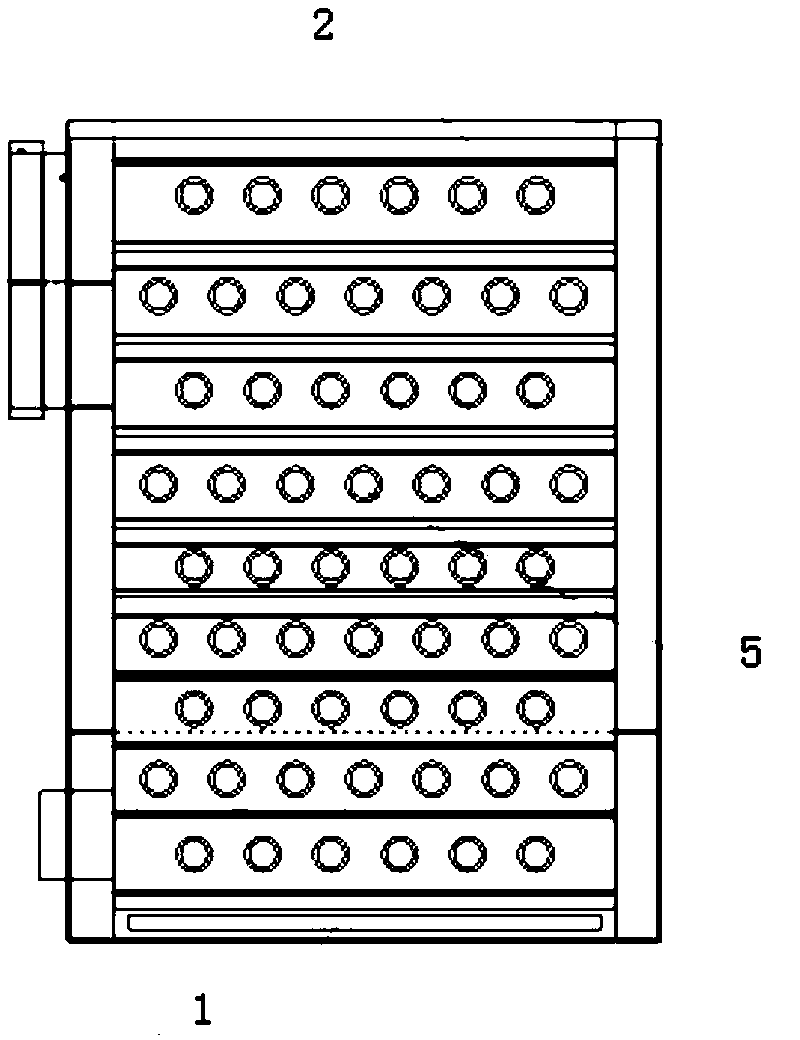 Drying oven with high air volume for ink printing of intaglio printing press