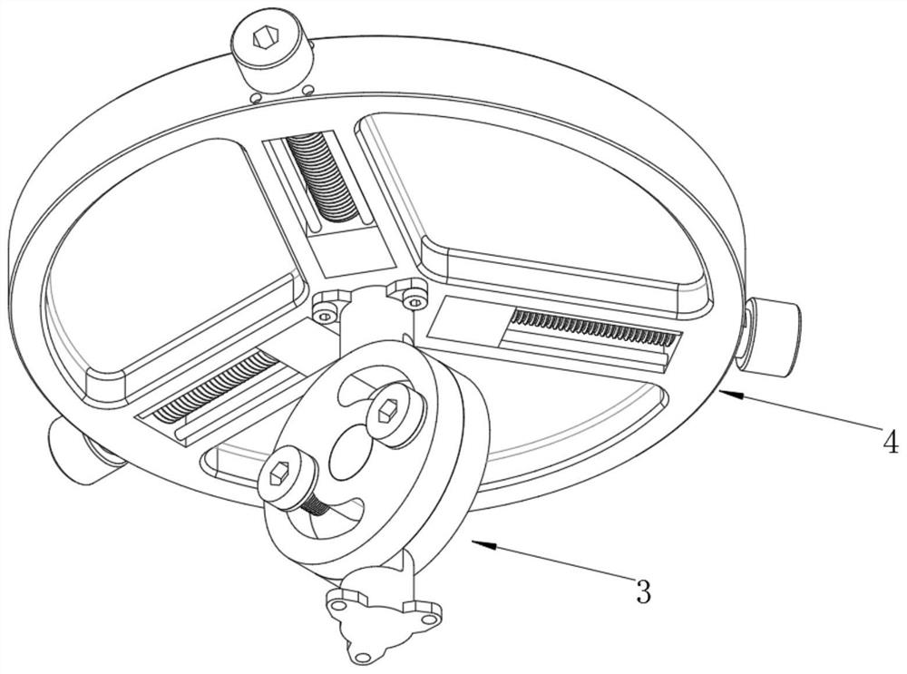 Auxiliary assembling device for pressure gauge