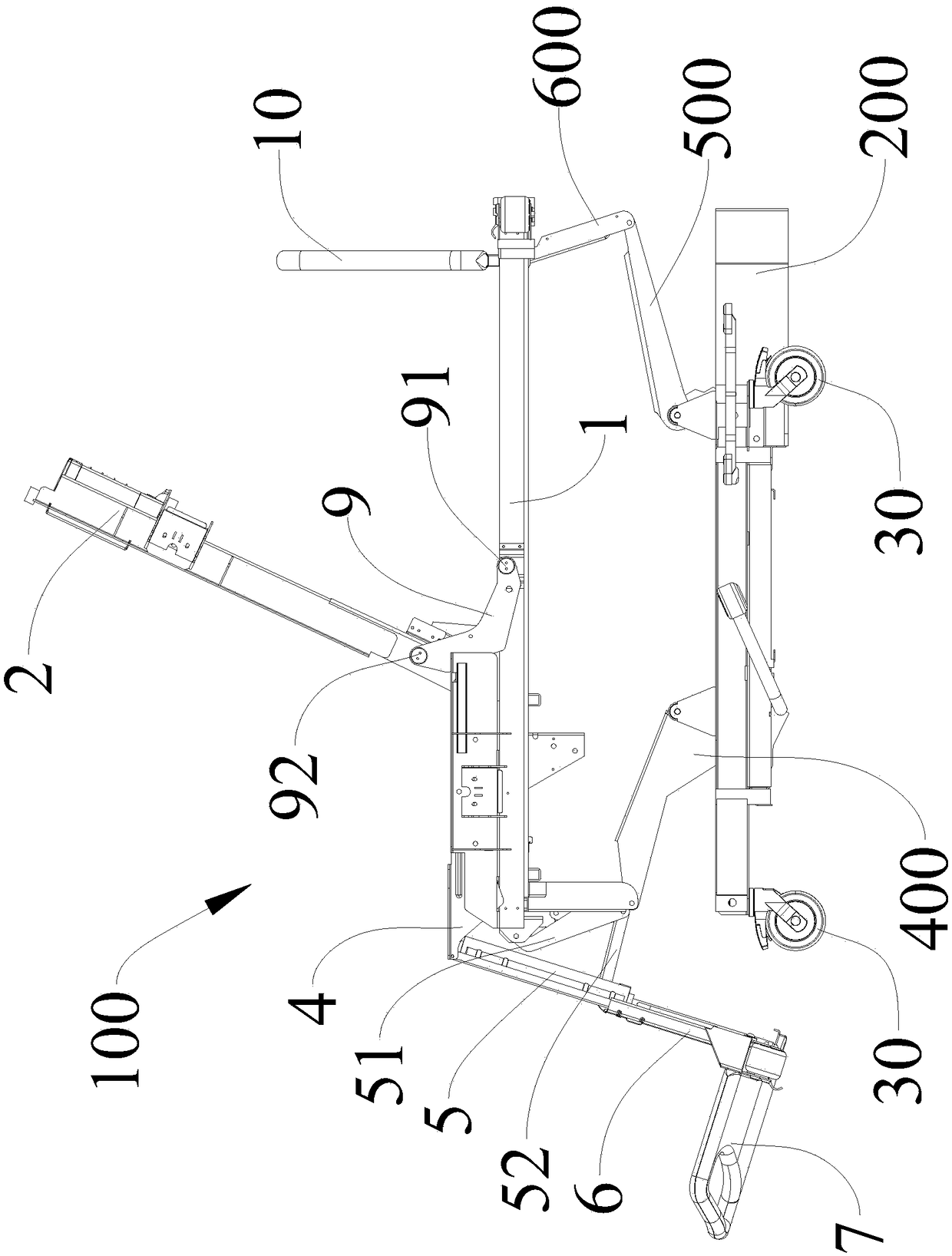 Medical bed and adjustable bed board thereof