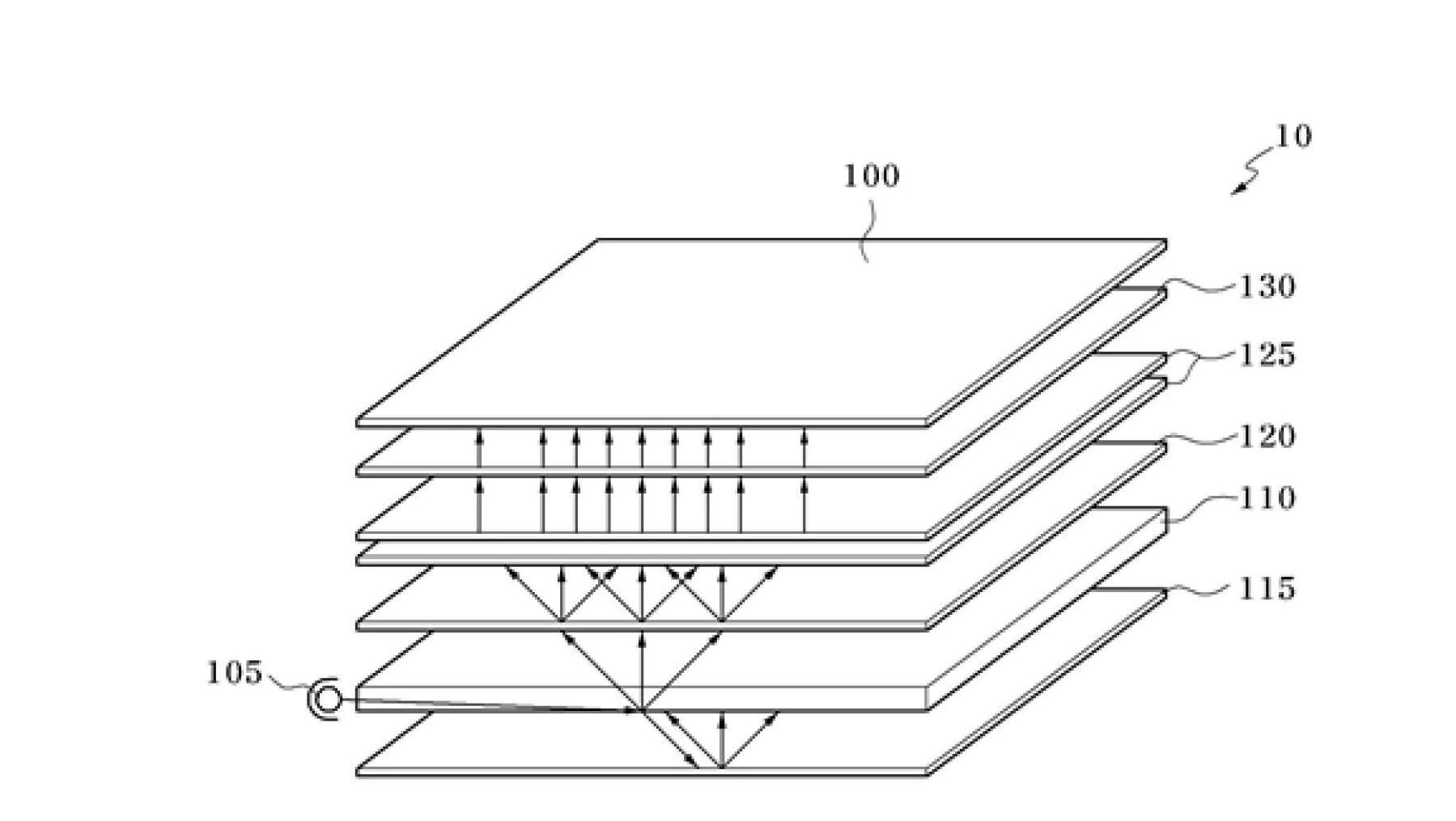 Pattern light guide plate, method for manufacturing same, and backlight unit of a liquid crystal display using same