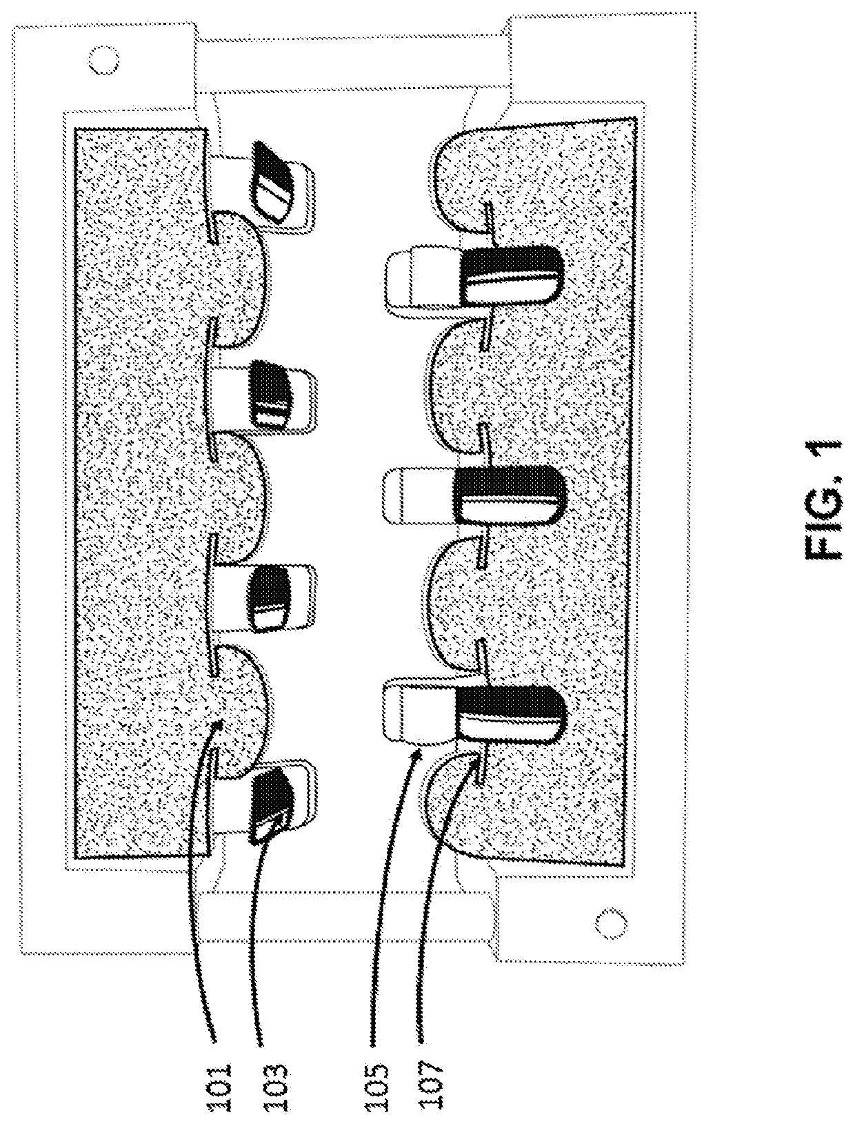 System and method for connecting multi-part container with inter-connecting features