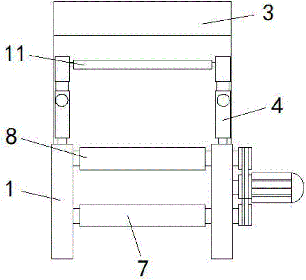 Novel cloth inspecting machine