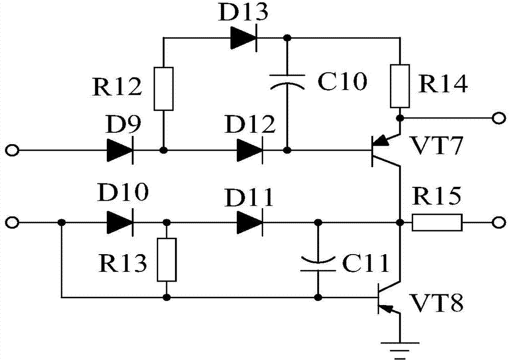 Fast transformation system based on triode common-emitter symmetric amplifying circuit