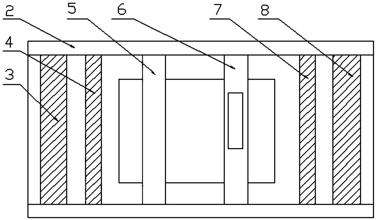 Cloth automatic pressing ironing mechanism used for clothes production