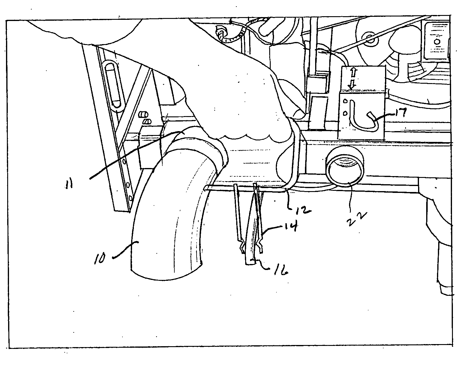 Filter system for a deep fat fryer