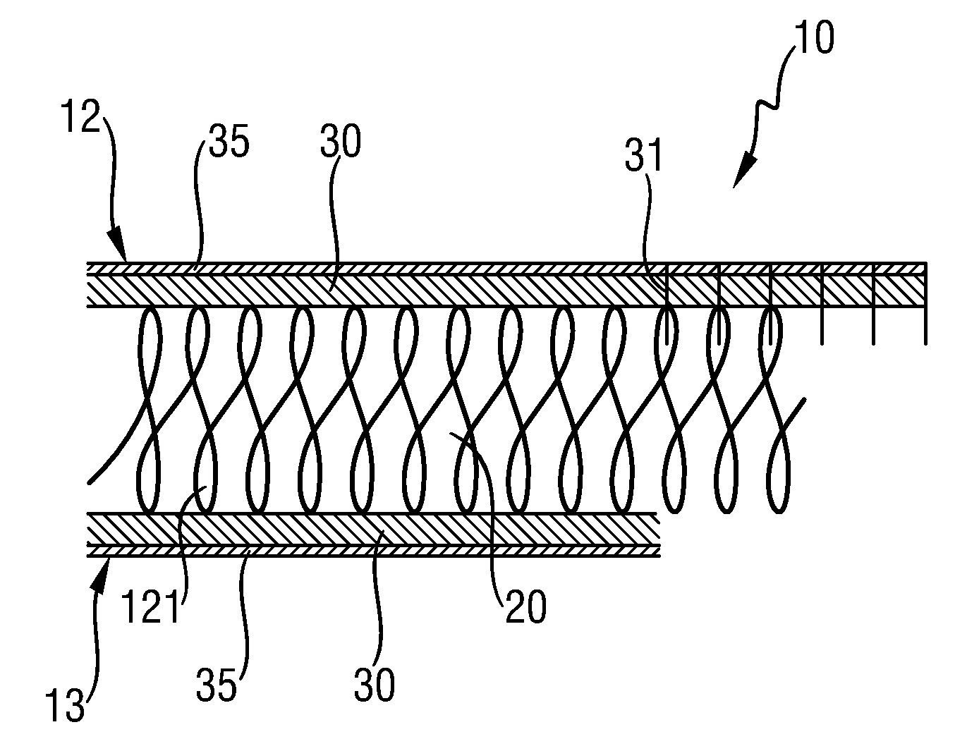 Method for producing a double-layer or triple-layer sound-absorbing panel and corresponding sound-absorbing panel