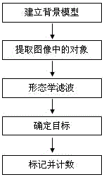 On-site counting and weighing method and system for chickens