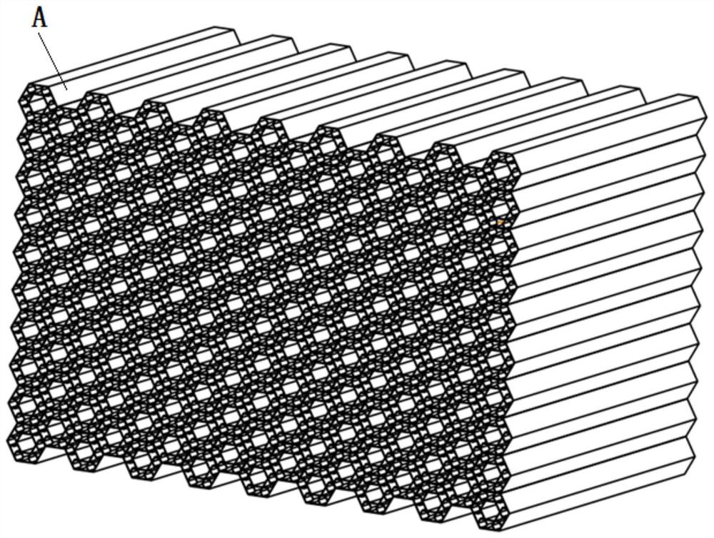 A biomimetic composite energy-absorbing structure with impact angle adaptability