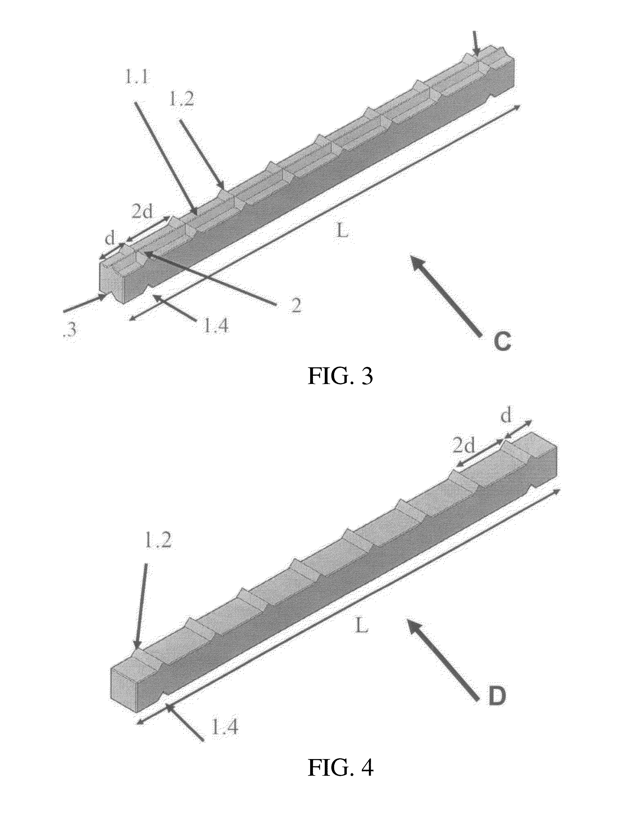 Shielding composite building materials with a low internal level of ionising radiation