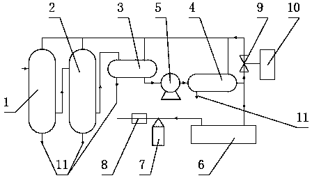 Water purification device for purifying raw water