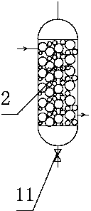 Water purification device for purifying raw water