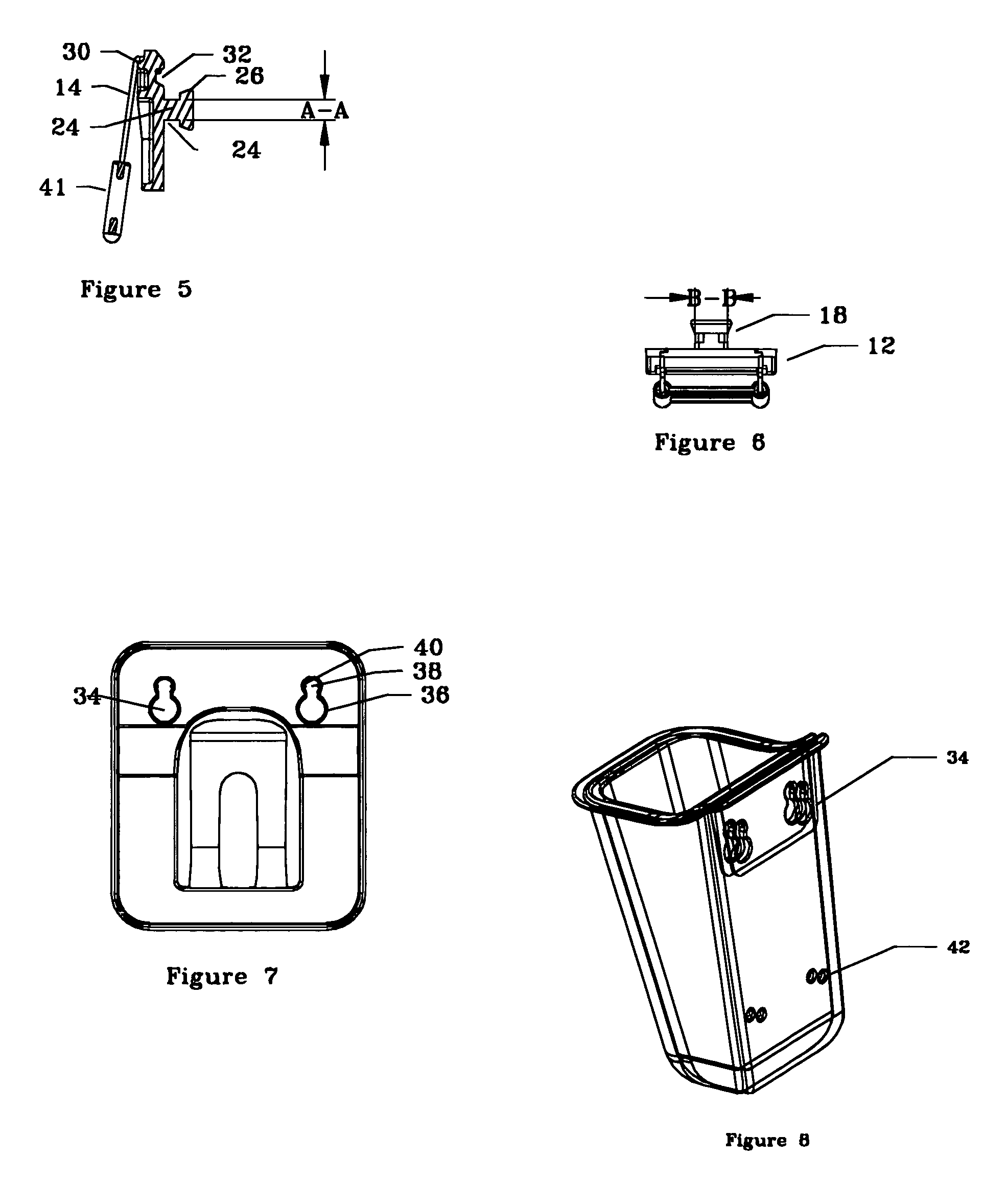 Attachment device for panel walls