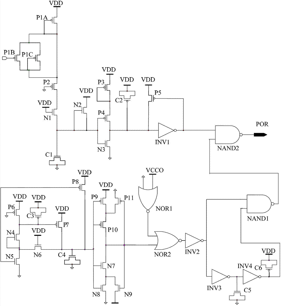 Field programmable gate array (FPGA) power-on reset system