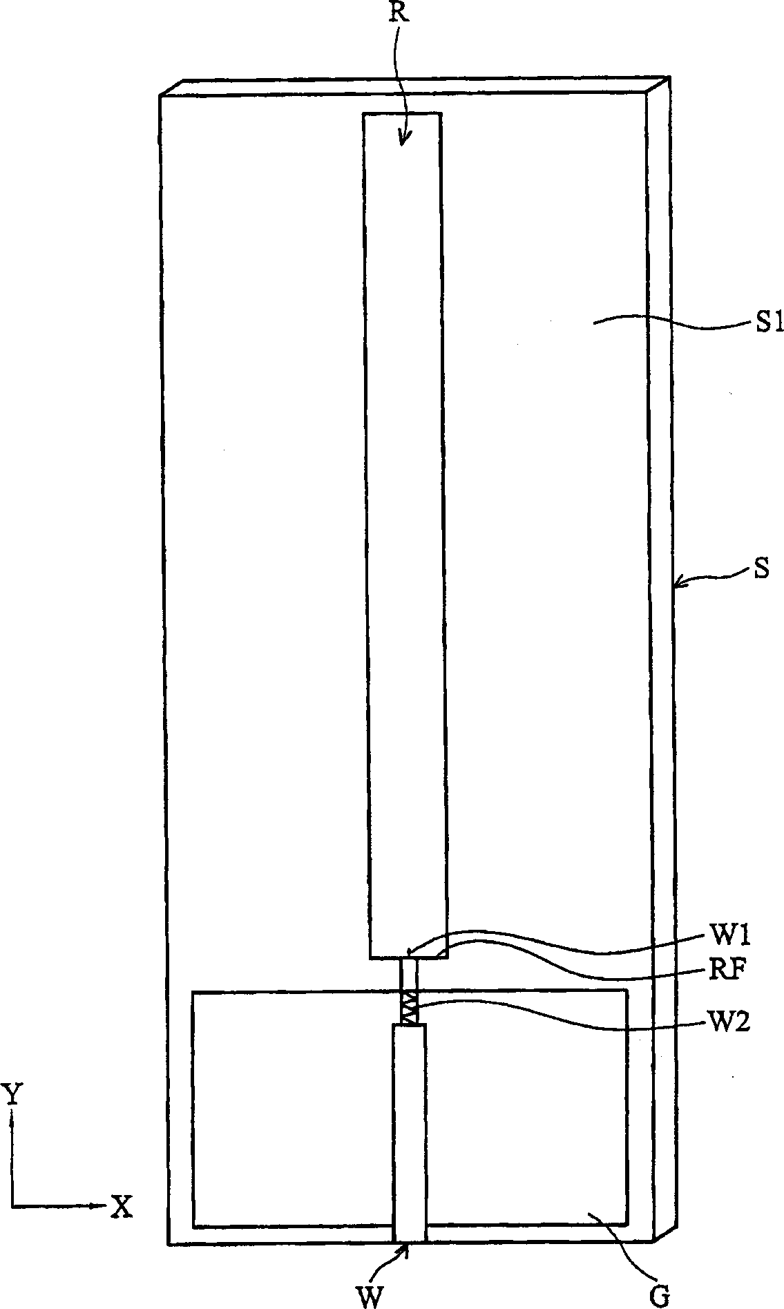 Planar monopole antenna