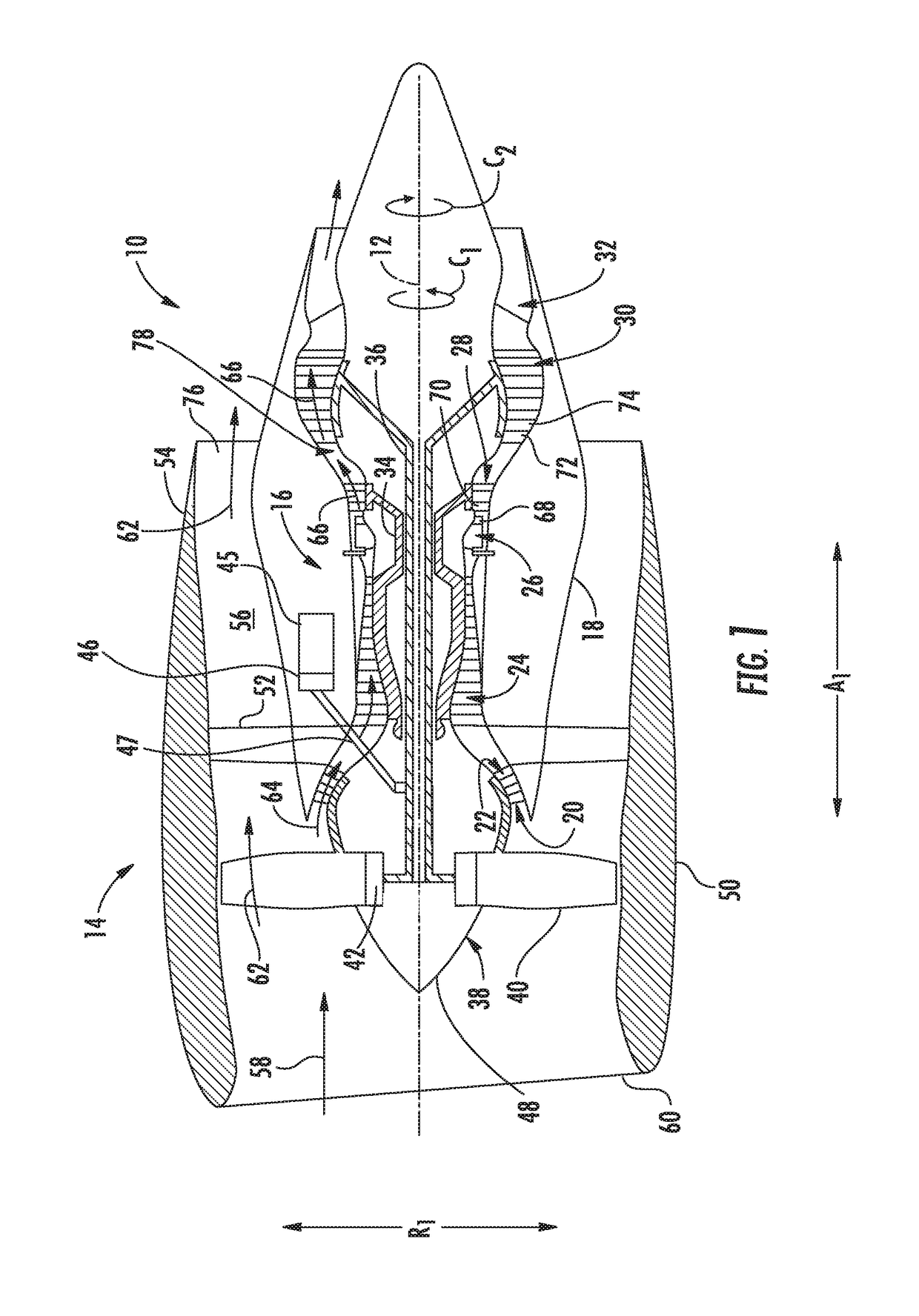 Gas turbine engine wash system