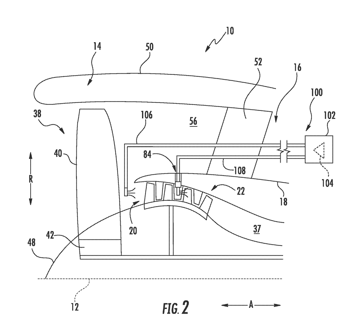 Gas turbine engine wash system