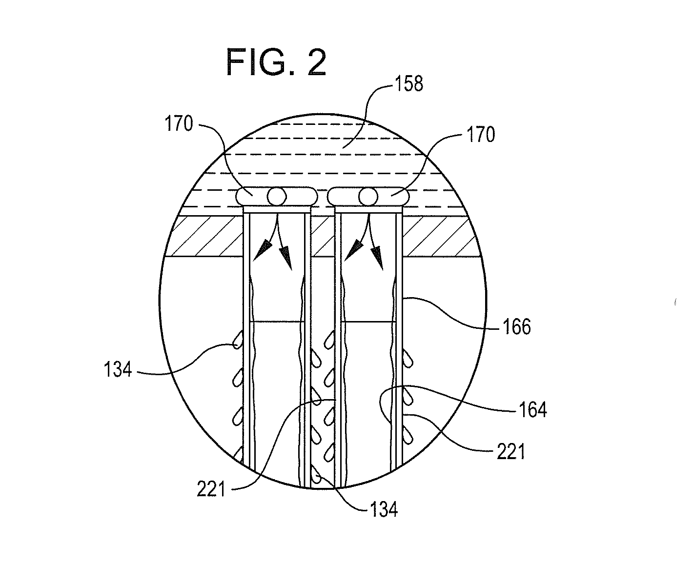 Method and apparatus for reduction of contaminants in evaporator distillate