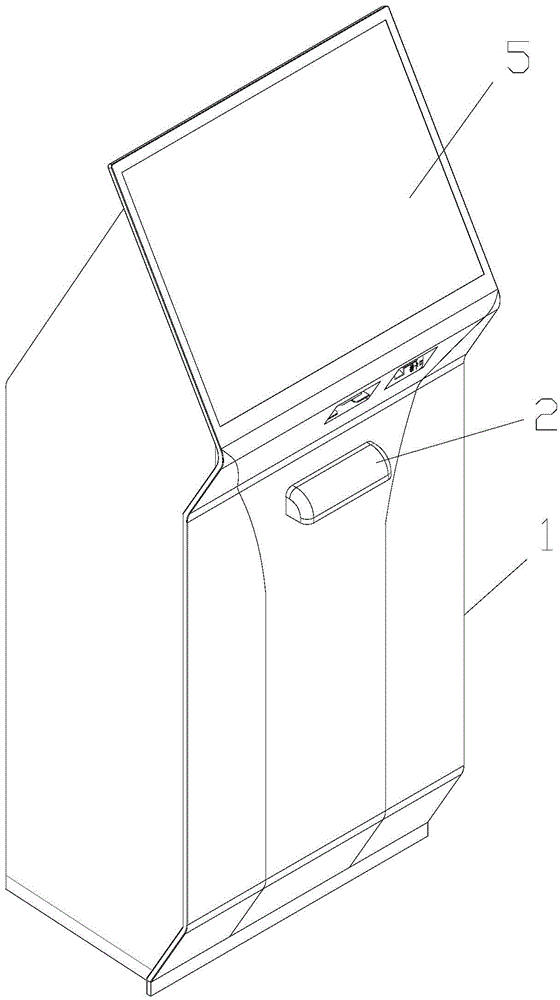 A bubble bag automatic vending machine combining commercial and industrial use