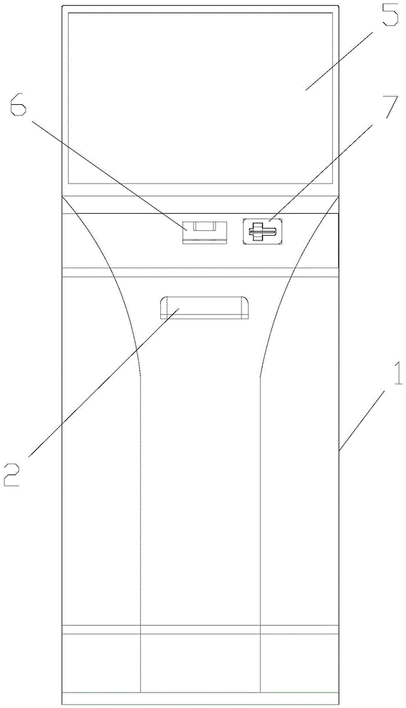 A bubble bag automatic vending machine combining commercial and industrial use