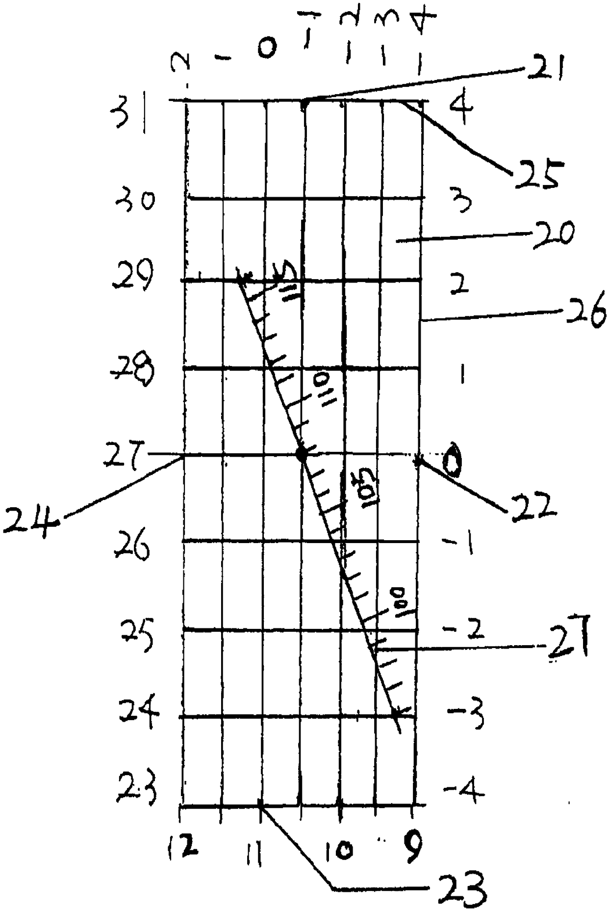 Garment planar-drawing method and garment model graph thereof