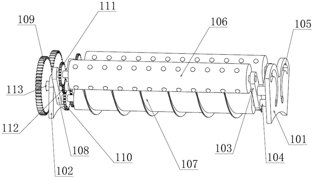 A Centrifugal Internal Rotating Ring-shaped Bale Forming Device and Method