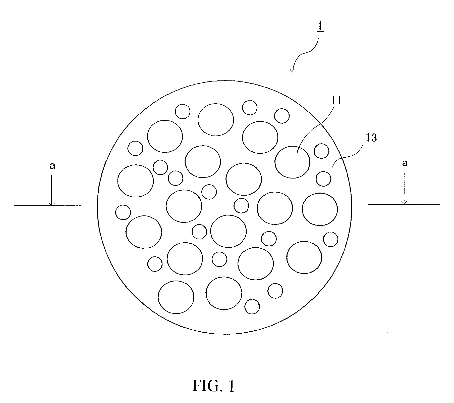 Hydrogen-permeable membrane and process for production thereof