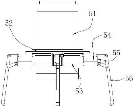 Universal robot grabbing device based on electromagnetic attraction