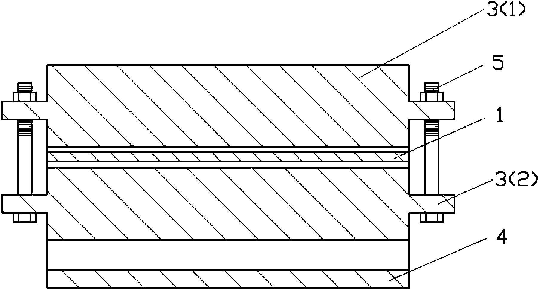 Metal damper with rolling shafts