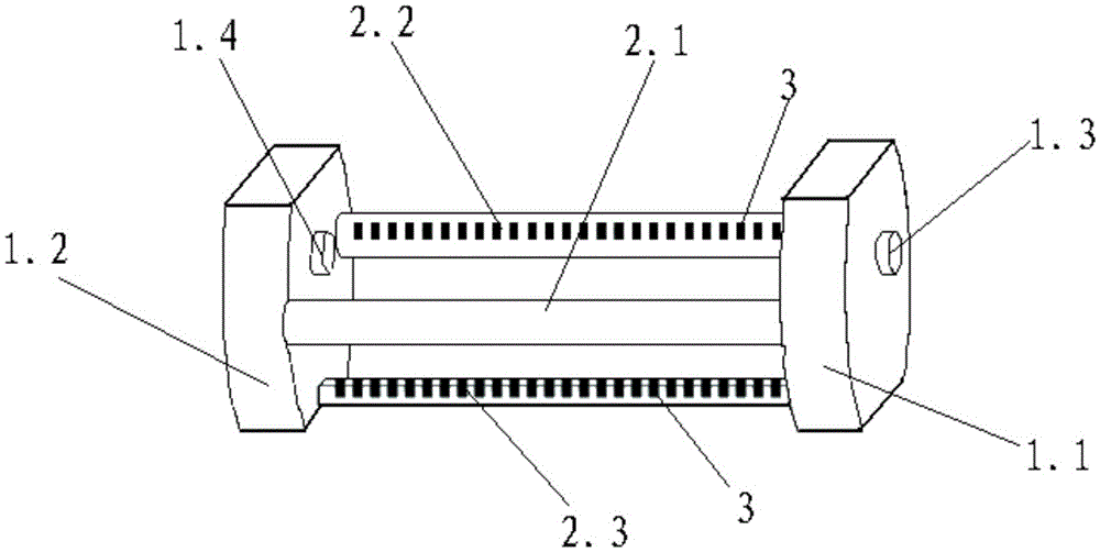 A jig for cleaning the insulation sheet of furnace tube equipment