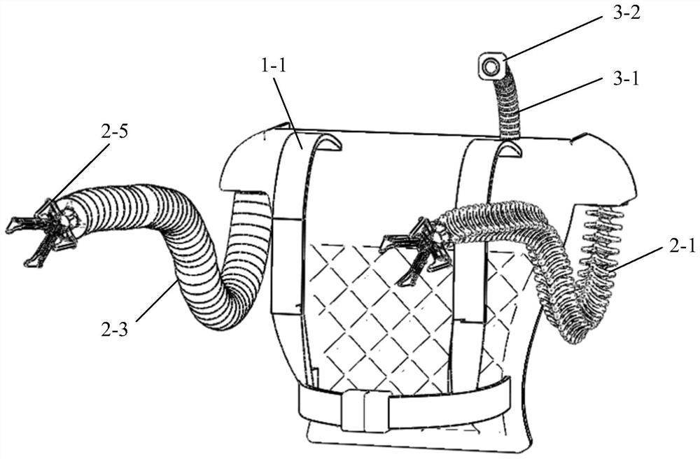 Wearable continuous flexible outer limb robot working in narrow space