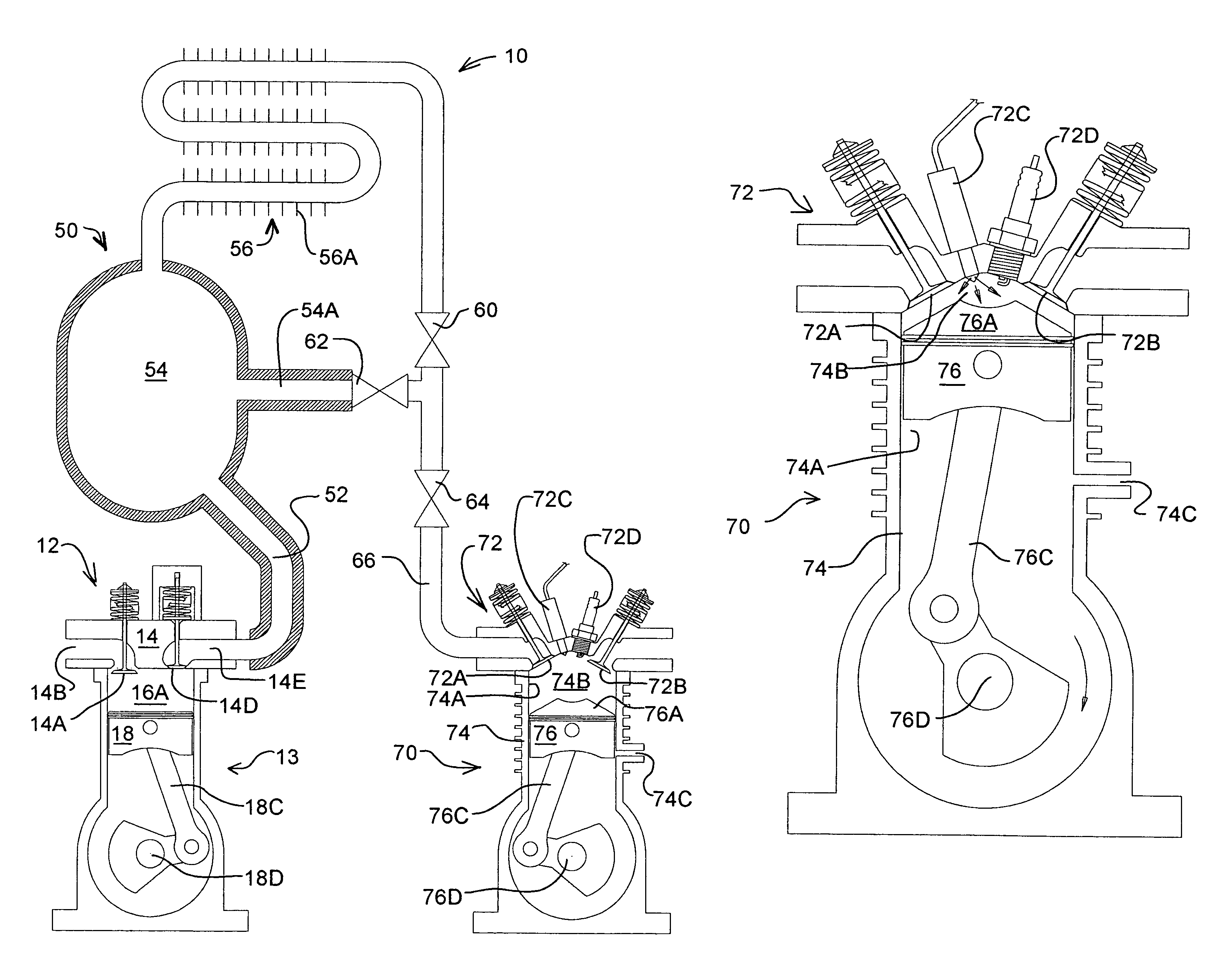 Air injection engine