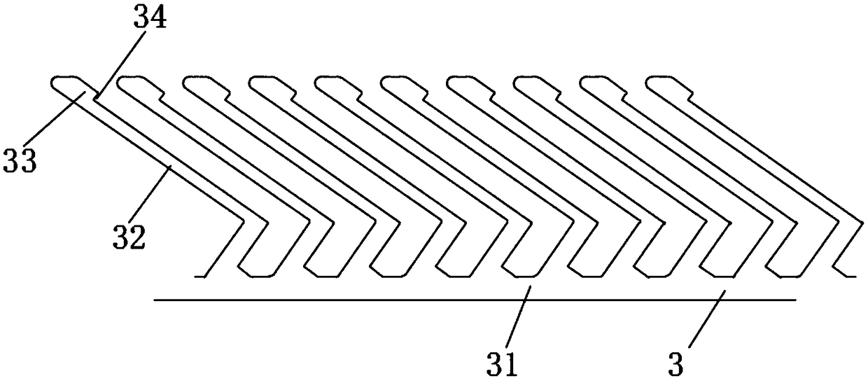 Narrow L-shaped film and production method thereof