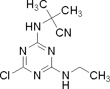 Weeding composition containing topramezone and cyanazine