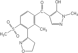Weeding composition containing topramezone and cyanazine