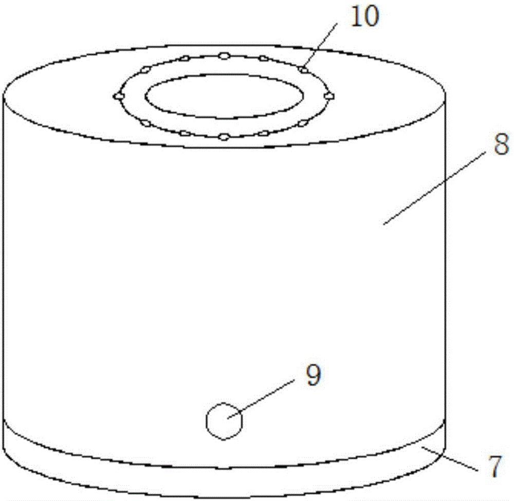 Cold-work die facilitating heat dissipation