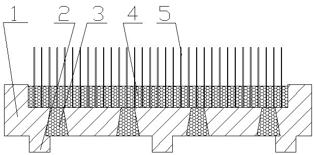 Special polishing disc for deburring machine and manufacturing method thereof