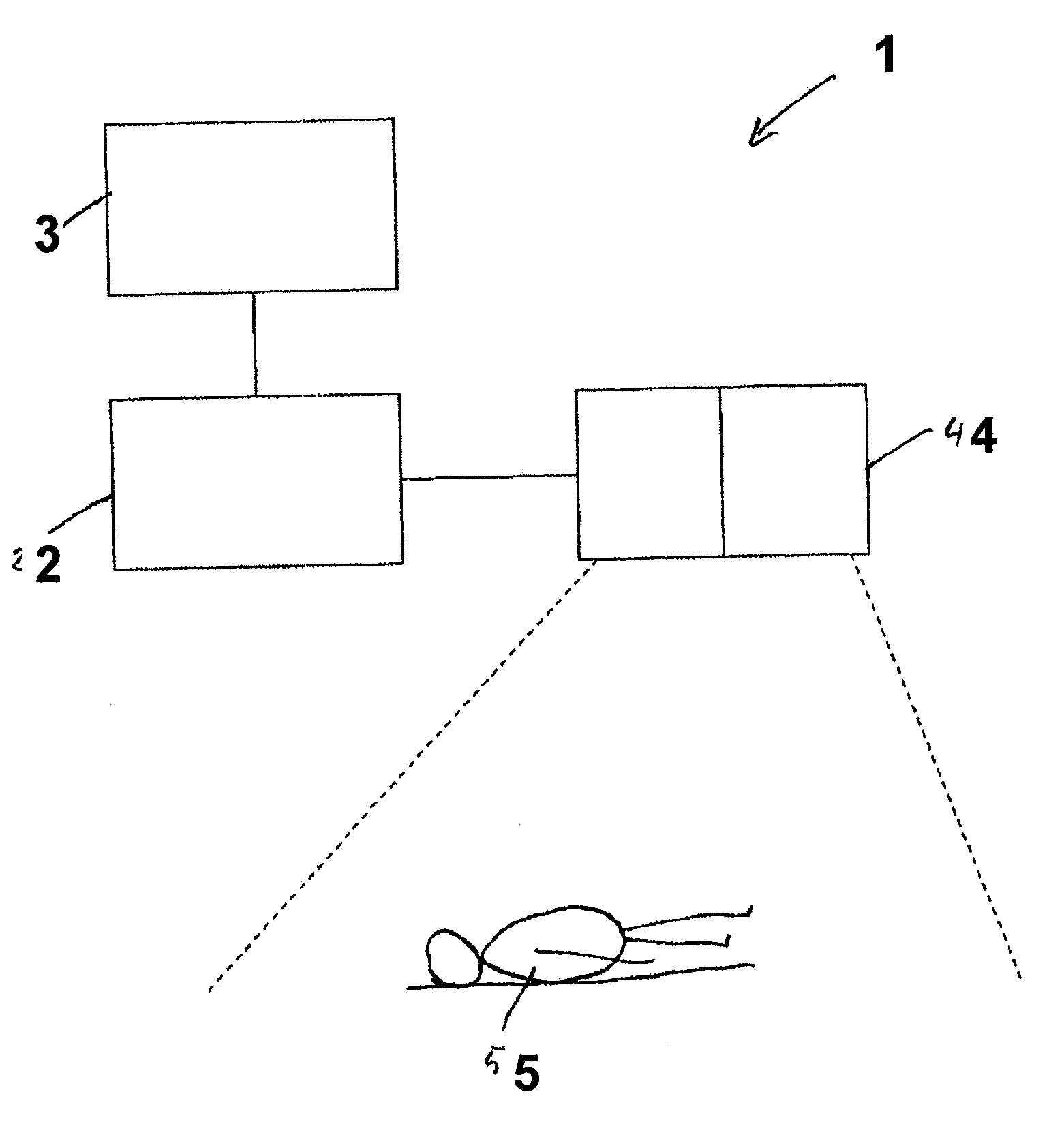 Method for ascertaining the position of a medical instrument in a body
