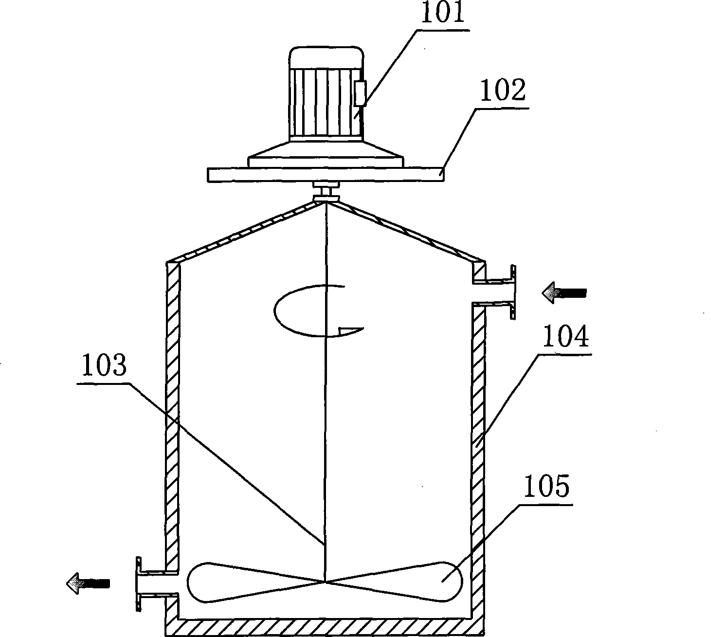 Enclosed dissociation desulfurization reactor and system