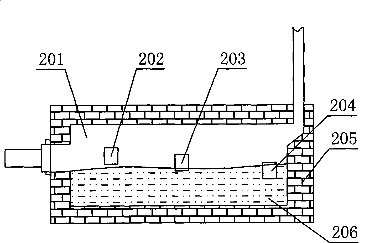 Enclosed dissociation desulfurization reactor and system